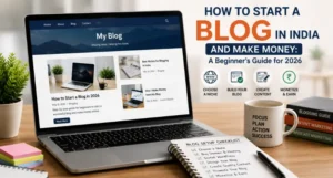 How to start a blog in India with blogging steps, WordPress setup, and monetization tips by Digi Segment (2026)
